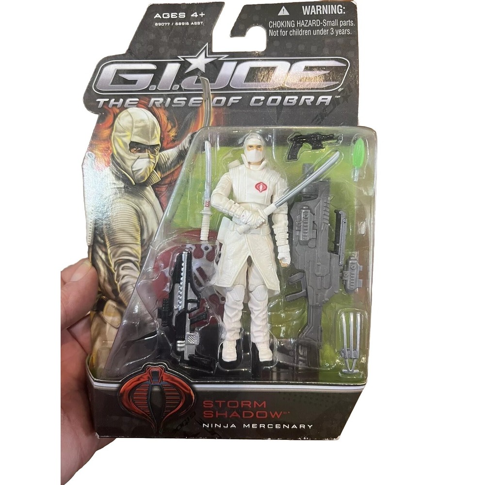 STORM‎ SHADOW Ninja Mercenary G.I. Joe: The Rise of Cobra Figure Hasbro 2009 NEW